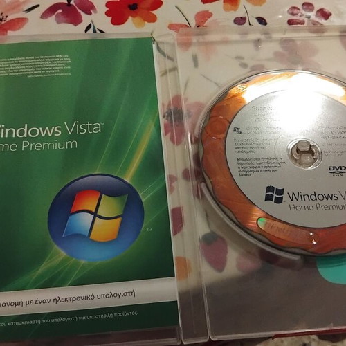 Windows Vista Home Premium 64-bit DVD like new