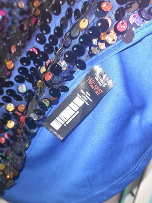 Nutmeg dress with sequins like new, 9-10 years