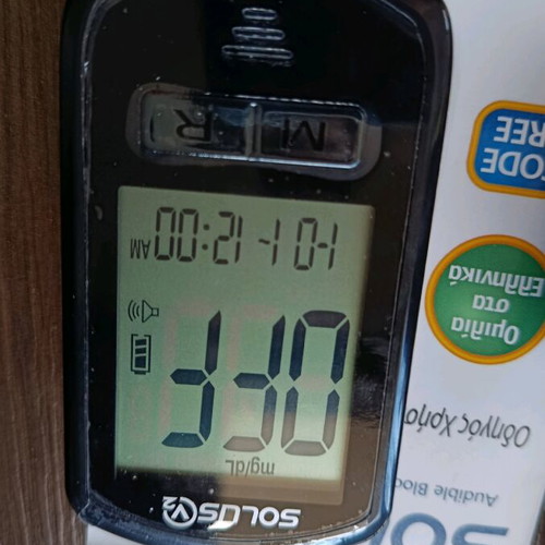 Glucose meter new unused