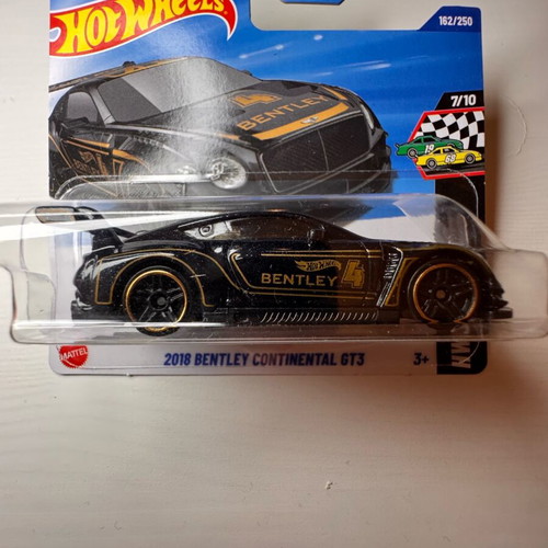 Hot Wheels 2018 Bentley Continental GT3 new