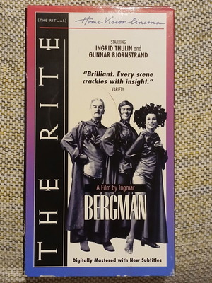 The Rite VHS like new with subtitles