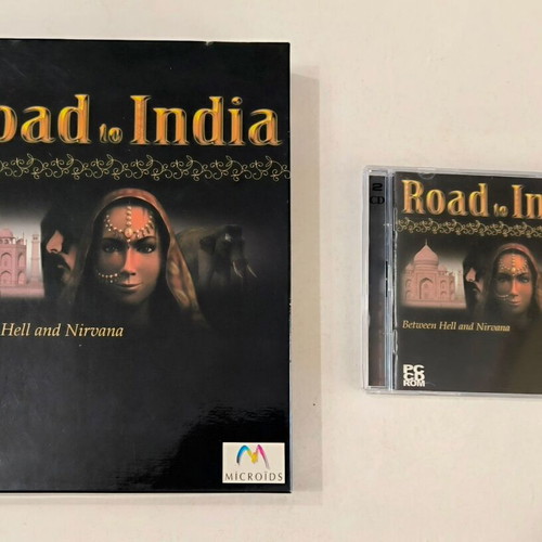Road to India PC game like new, adventure, big box