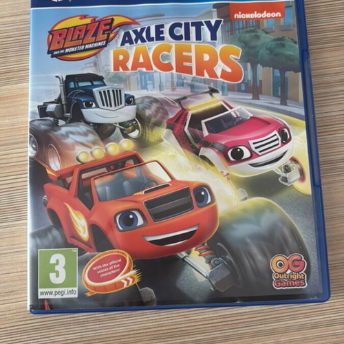 Axle City Racers PS4 game like new, rare