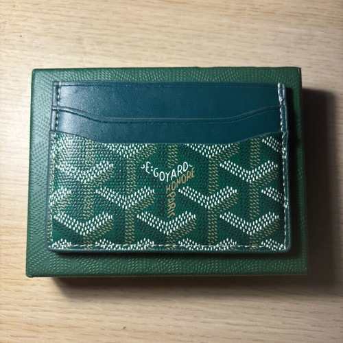 Goyard green card holder like brand new