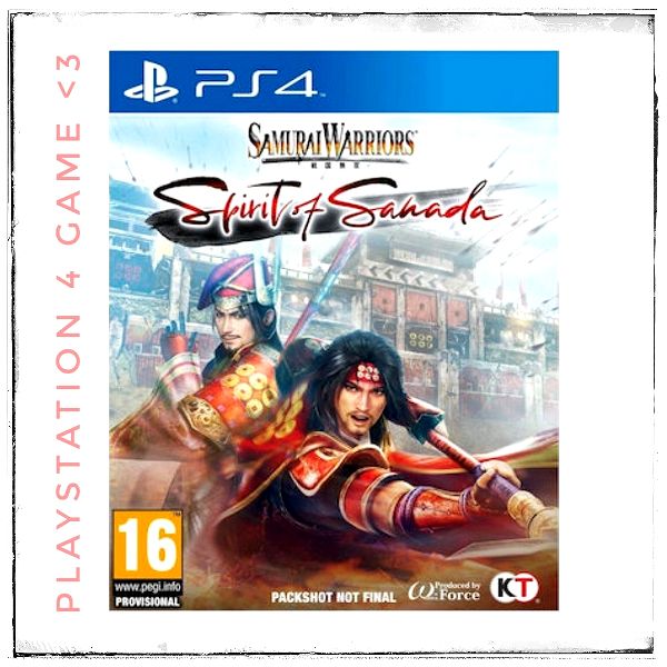 PS4 Samurai Warriors : Spirit of Sanada PlayStation 4 game
