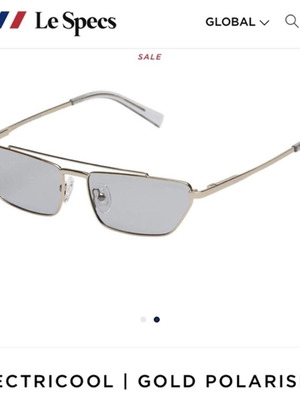 Les Specs Electricool sunglasses new with tags and box