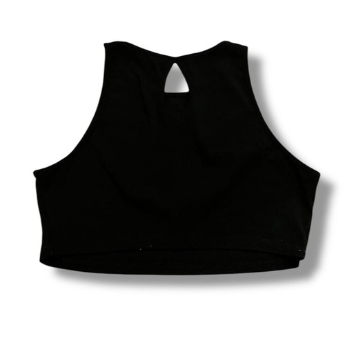 Y2K cropped top Shein black like new, size M