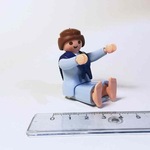Playmobil figure used with scratches and marks
