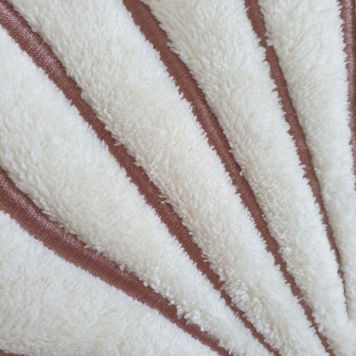 Shell-shaped hand towel new, coral fleece 20cm×20cm