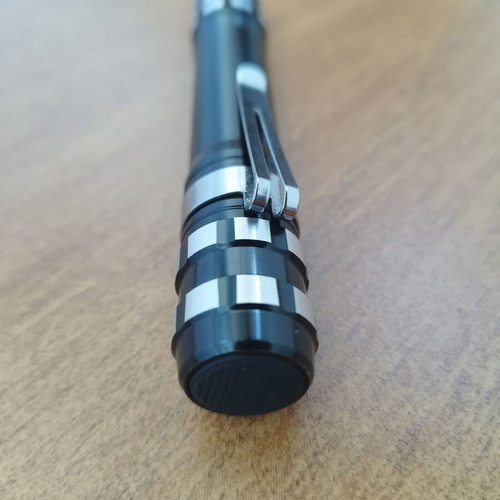 Flashlight used, metal body