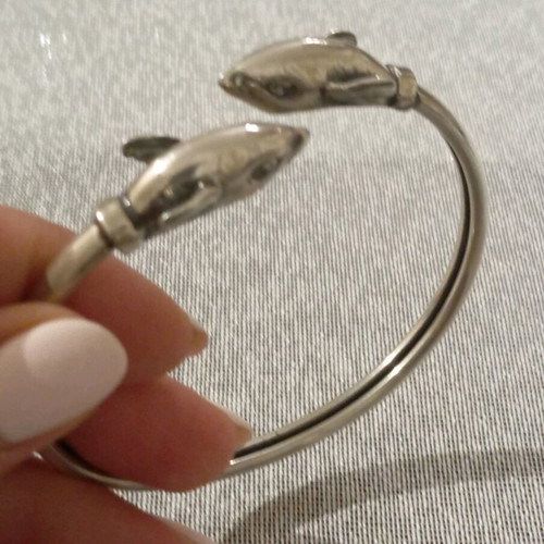 Silver bracelet cuff 925 like new