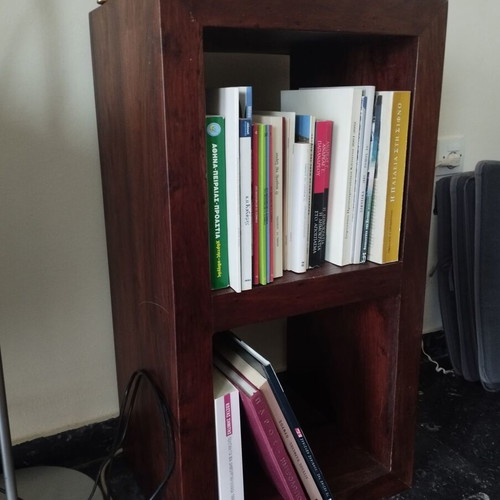 Ethnic Boho Solid Wood Shelves Like New, Set of 2