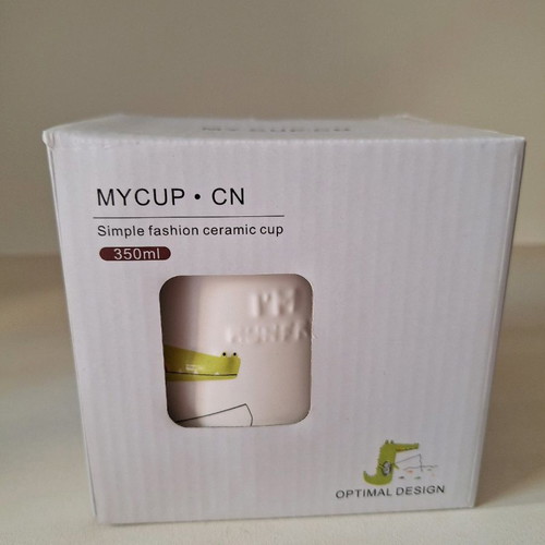 Children's mug 350 ml new with packaging and spoon