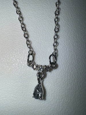 Necklace new silver