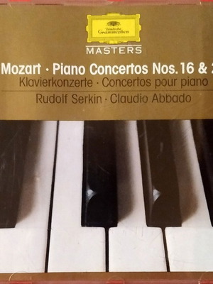 Mozart Piano Concertos Nos. 16 & 20 CD like new, classical