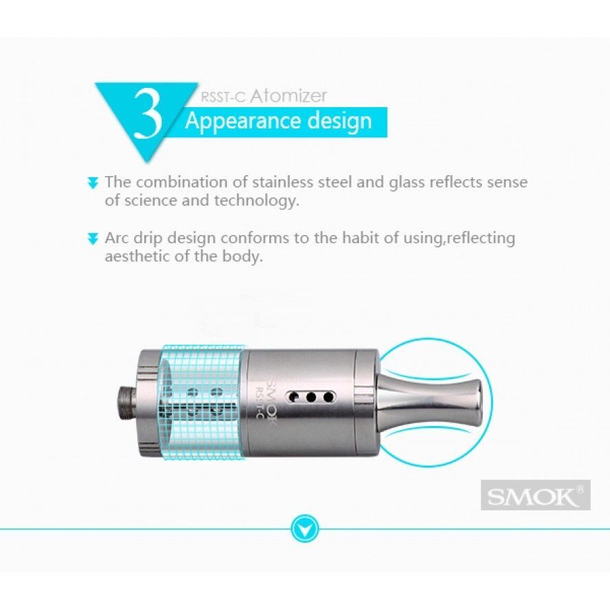 Version Rebuildable Atomizer Smok V9 Maxx EclipseHURT Stainless Steel Version Rebuildable Atomizer Smok V9 Maxx EclipseHURT Stainless Steel