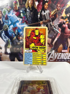 Iron Man Top Trump Card Marvel Official in Mint Condition