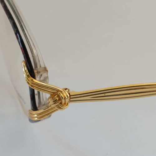 Emanuel Ungaro Persol U580 Eyeglass Frame New Gold Italy