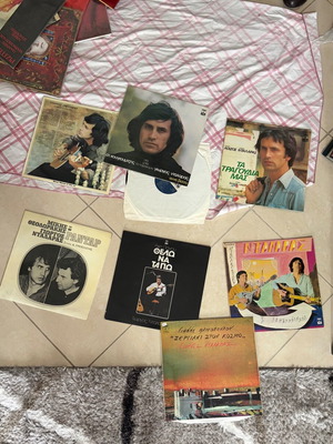 Dalaras vinyl records like new, set of 8