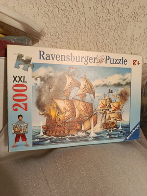 Puzzle Καράβι πειρατών Ravensburger, 200 XXL τεμάχια, 8+