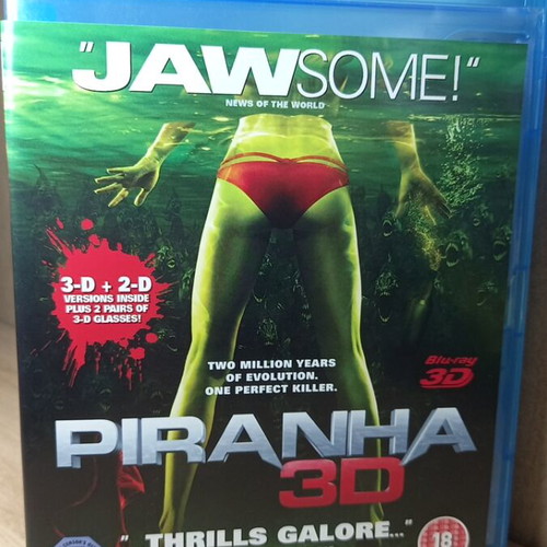 Piranha 3D Blu-Ray with English subtitles like new