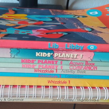 English learning books for children like new, 4 series
