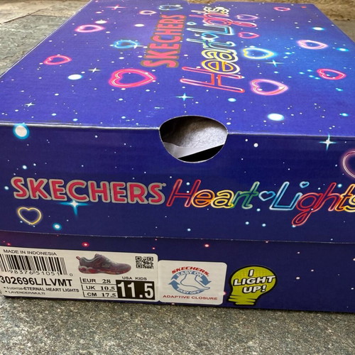Skechers Lights shoes used size 28 colorful sneakers