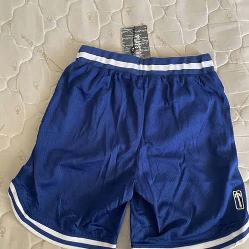Trapstar Secret Shorts new, blue mesh, embroidered logo