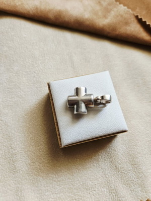 Silver cross 925 pendant