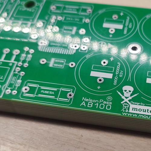 Audio Power Amplifier Class AB Nelson Pass AB100 PCB new