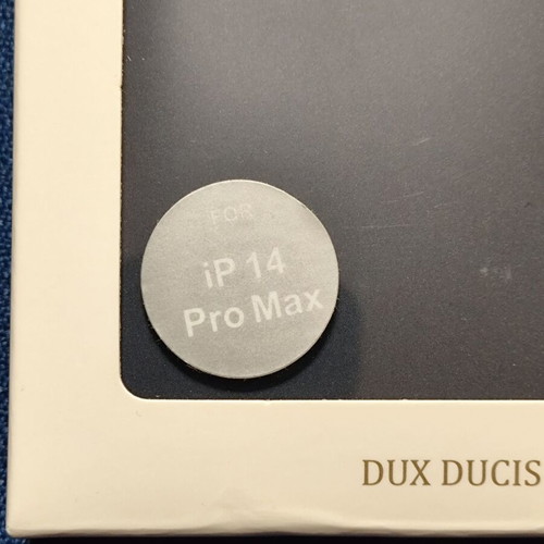 iPhone 14 Pro Max Flip Wallet Case Dux Ducis Blue New