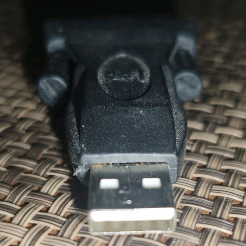 Delock USB 2.0 Type-A to Serial DB9 RS-232 Adapter like new