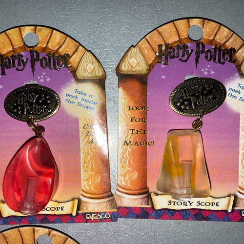 Harry Potter Enesco Story Scope 1st Series Jewel set of 6 like new