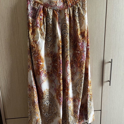 Celestino women's pants like new, white and multicolor, sizes S and M