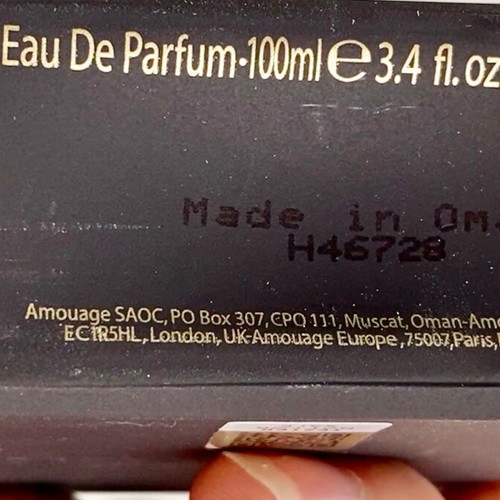 Άρωμα Opus XIII Silver Oud Amouage 100μλ καινούργιο tester