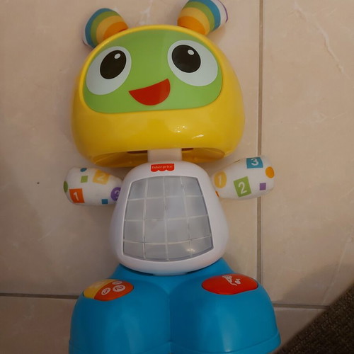 Fisher-Price Lickimans Robot Like New, Voice Recording Toy