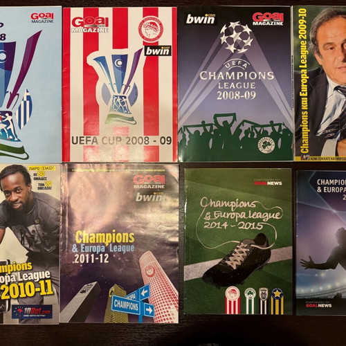 Champions League, Europa League and Uefa Cup tributes used
