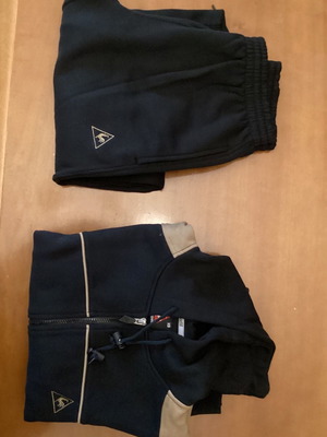 Ανδρική φόρμα Le Coq Sportif XS και S καινούργια, μαύρη φαρδιά γραμμή