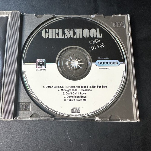 Girlschool C’Mon Let’s Go CD compilation, Success 1991