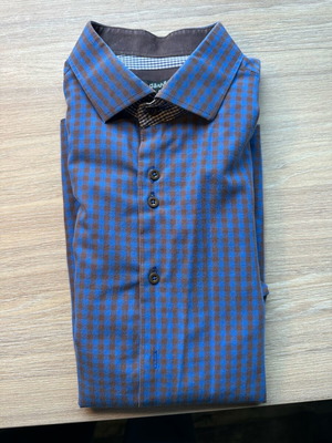 Ανδρικό πουκάμισο Dash&Dot μεταχειρισμένο, XXL slim fit