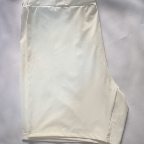 White Bikers Shorts Leggings Shein Curve new, plus size