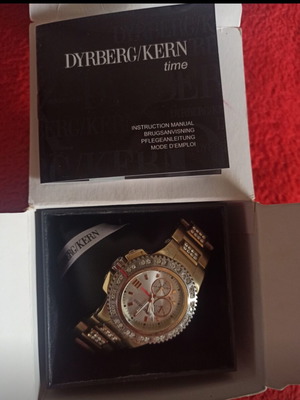 Dyberg Kern wristwatch new, gold women's