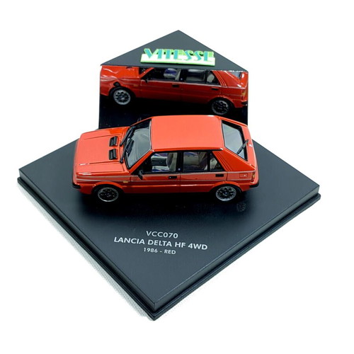 Lancia Delta HF 8V 165HP 1986 diecast model car 1:43, Vitesse