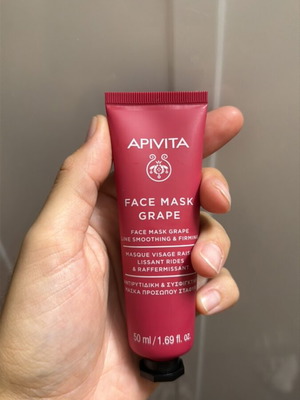 Apivita Face Mask Grape Line soothing firming new