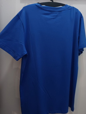 Men's short-sleeve t-shirt blue size S new