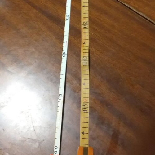 Roe Comet and Lamb L & G collectible steel measuring tapes, functional