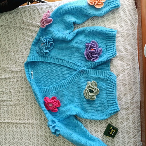 Handmade Mochy women's pullover like new, multicolor, size M