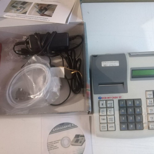 DCR MY CASH electronic cash register used