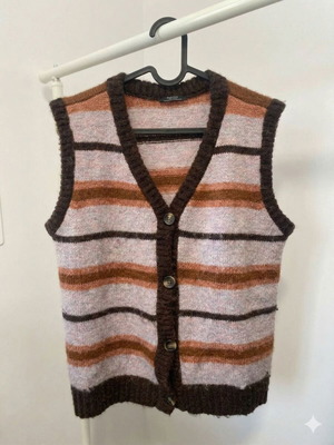 Parfois Vest Πουλόβερ σαν καινούργιο, πολύχρωμο, μέγεθος S