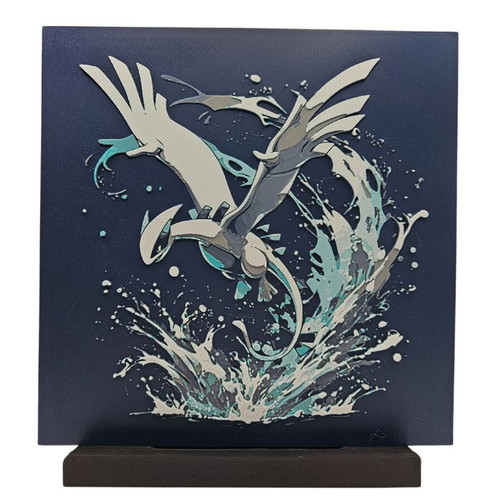 3d embossed Pokemon Lugia image new